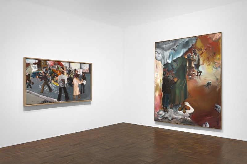 J&Ouml;RG IMMENDORFF Questions from a Painter Who Reads 21 February through 13 April 2019 UPPER EAST SIDE, NEW YORK, Installation View 2