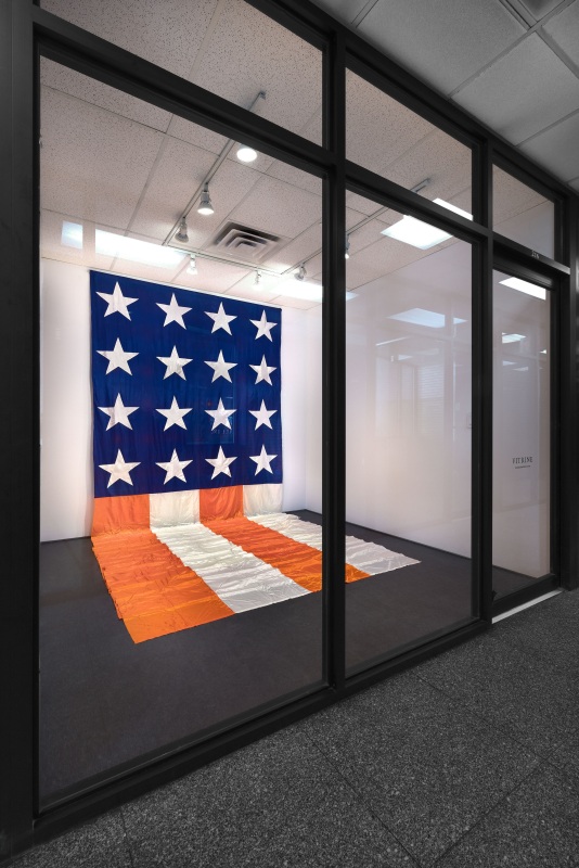 James Lee Byars, The American Flag, New York, 2017, Installation Image 4