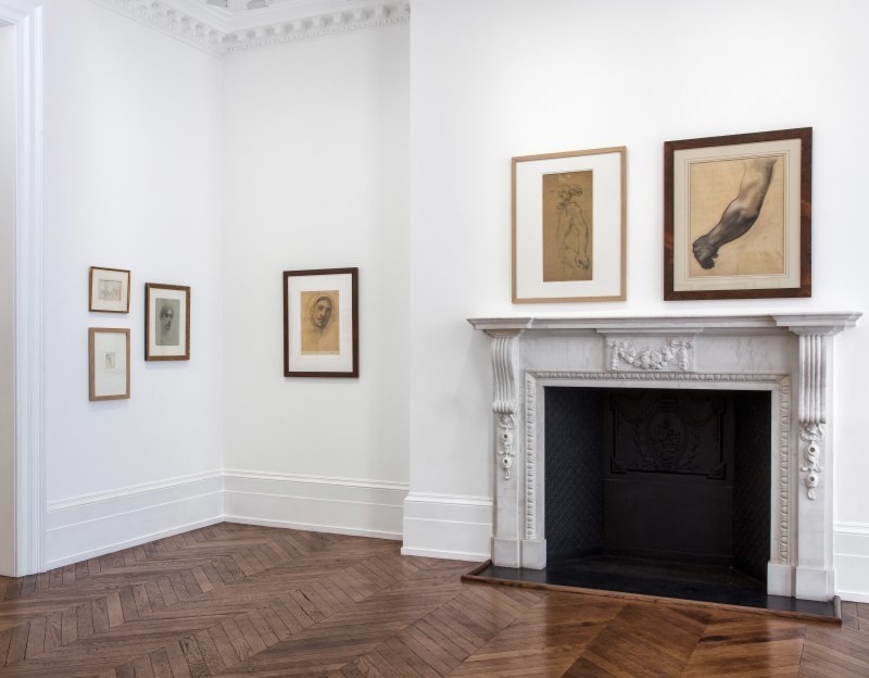 PIERRE PUVIS DE CHAVANNES, Works on Paper and Paintings, London, 2018, Installation Image 6