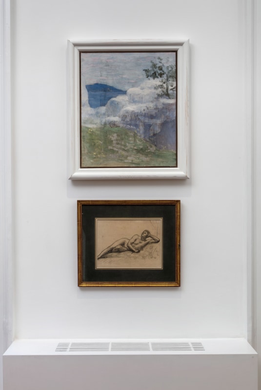 PIERRE PUVIS DE CHAVANNES, Works on Paper and Paintings, London, 2018, Installation Image 10