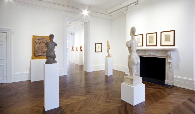 WILHELM LEHMBRUCK Sculpture and Works on Paper 21 March through 25 May 2013 MAYFAIR, LONDON, Installation View 13