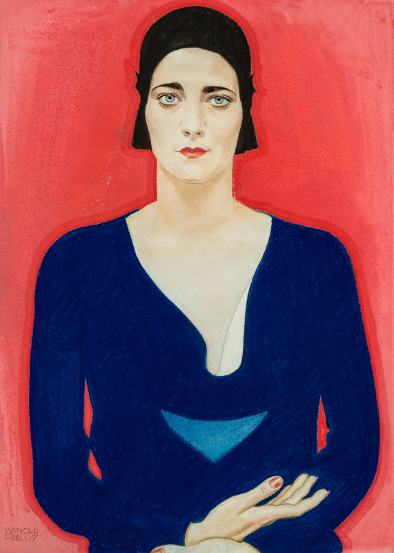 Winold Reiss, &ldquo;Katherine (Kathryn) Hamill&rdquo;, 1930