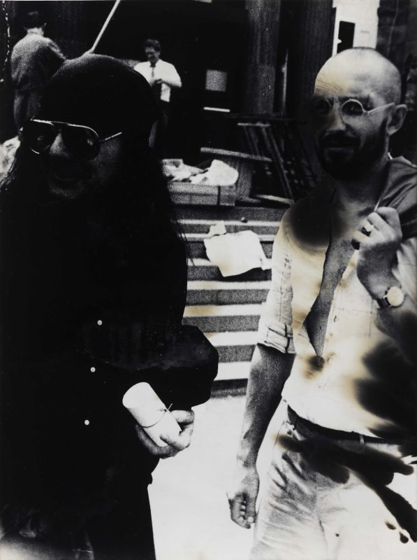 Sigmar Polke, “James Lee Byars, Georg Baselitz”, 1972
