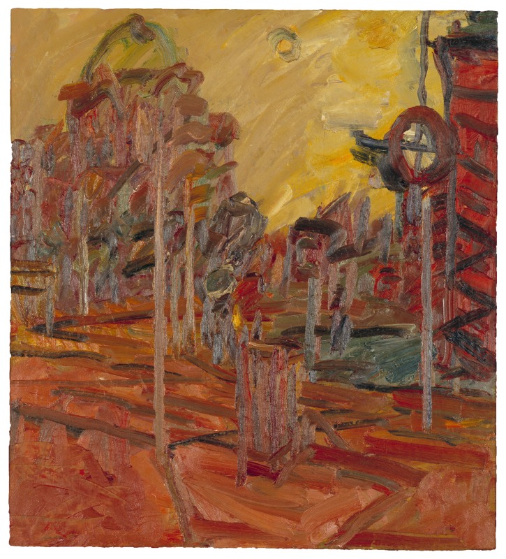 Frank Auerbach, “Mornington Crescent – Early Morning”, 1999