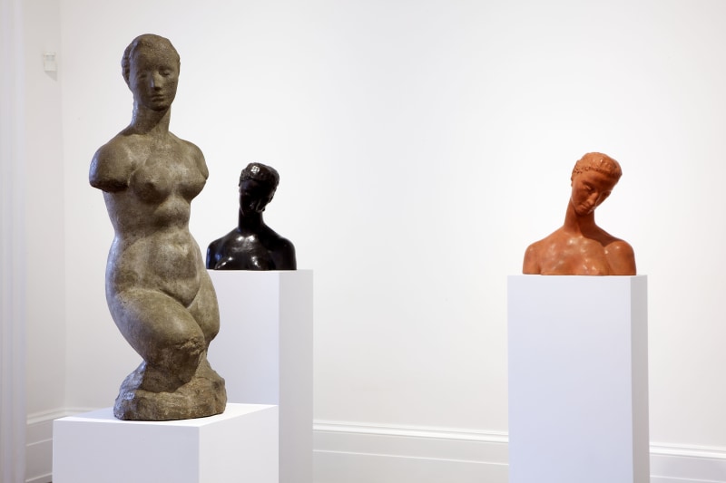 WILHELM LEHMBRUCK Sculpture and Works on Paper 21 March through 25 May 2013 MAYFAIR, LONDON, Installation View 1
