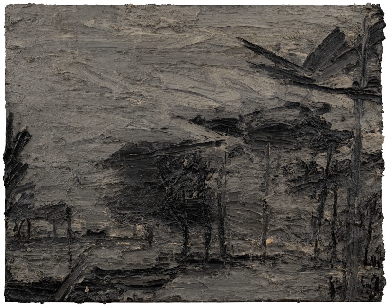 Frank Auerbach, “Primrose Hill, Winter”, 1962