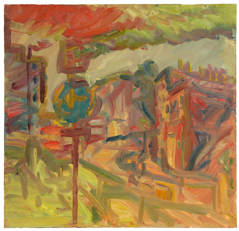 Frank Auerbach, “The Awning”, 2008
