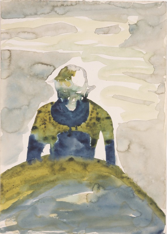 &quot;Untitled&quot;, 2001 Watercolor on paper