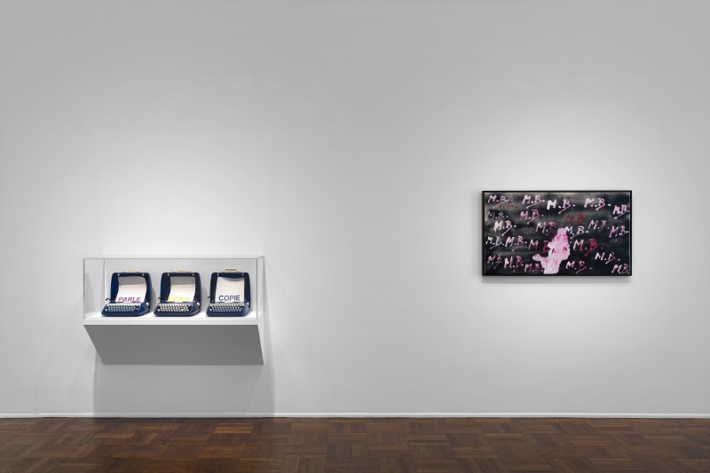 MARCEL BROODTHAERS &Eacute;criture 28 January through 26 March 2016 UPPER EAST SIDE, NEW YORK, Installation View 3