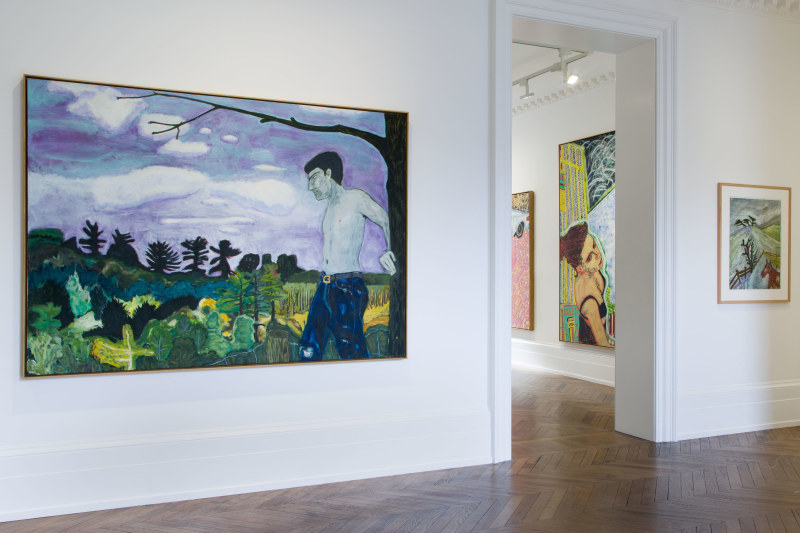 Peter Doig, Early Works, London, 2014, Installation Image 8