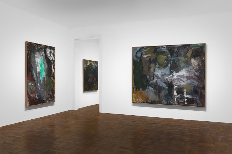PER KIRKEBY, Paintings and Bronzes from the 1980s, New York, 2018, Installation Image 7