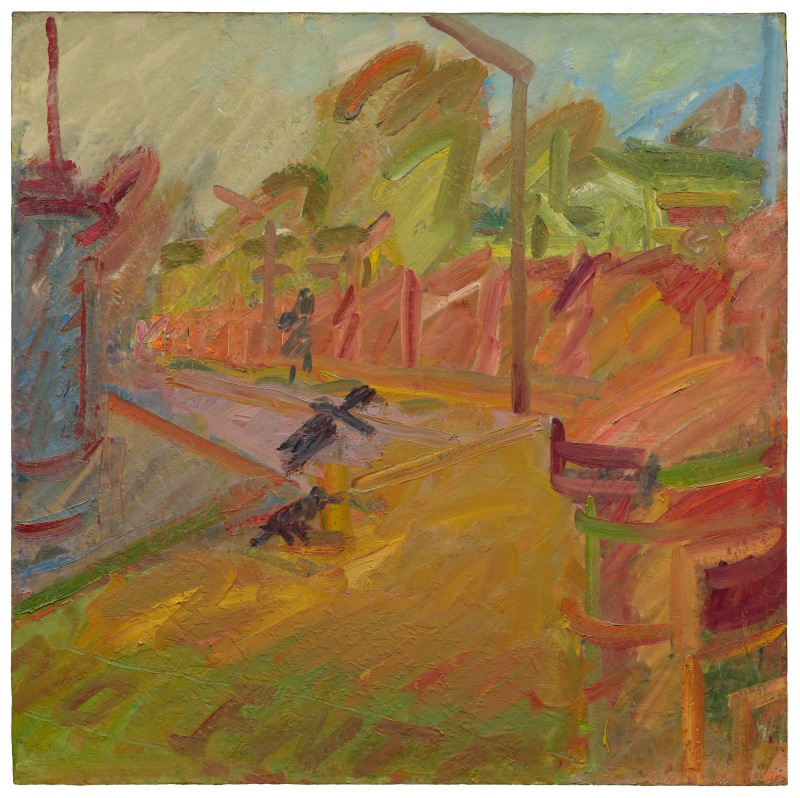 Frank Auerbach, “The Bridge”, 2006