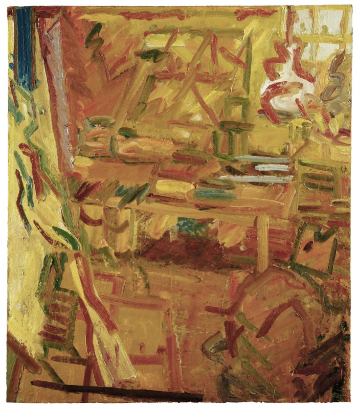 Frank Auerbach, “In the Studio”, 2000-2002