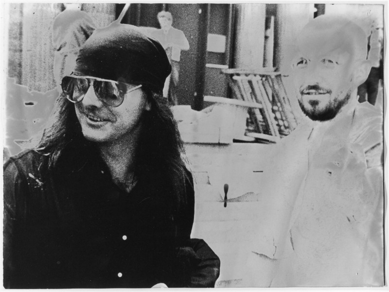 Sigmar Polke, “James Lee Byars, Georg Baselitz”, 1972