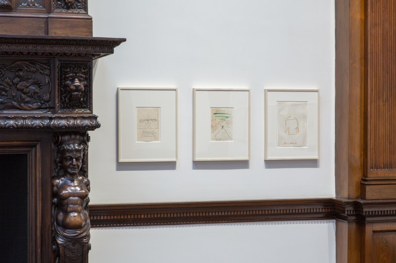 Sigmar Polke, Early Works on Paper, London, 2015, Installation Image 17