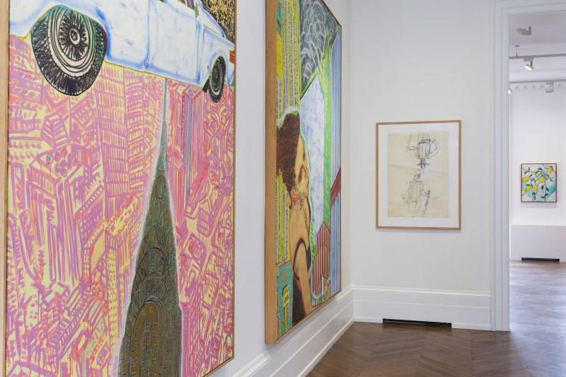 Peter Doig, Early Works, London, 2014, Installation Image 2