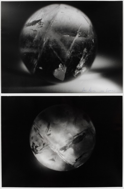 Sigmar Polke, “Untitled (Crystal Ball)”, 1990