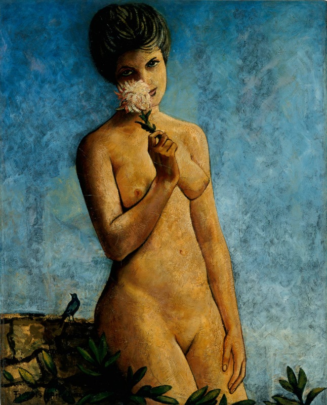 Francis Picabia, &ldquo;Femme aux chrysanth&egrave;mes&rdquo;, ca. 1938-1939