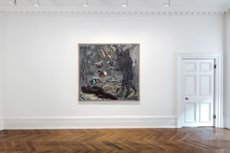 J&Ouml;RG IMMENDORFF, Questions from a Painter Who Reads, London, 2018, Installation Image 3