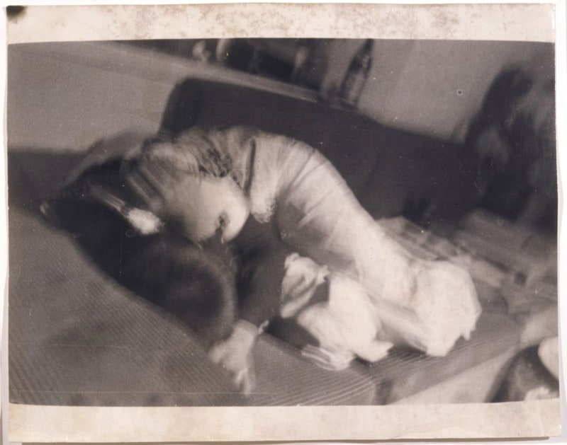 Sigmar Polke, “Untitled (Gilbert & George in Willich)”, 1974