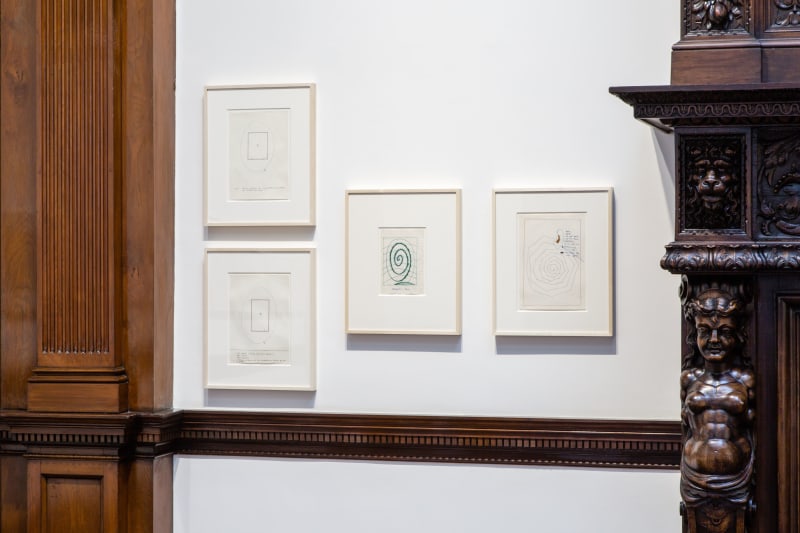 Sigmar Polke, Early Works on Paper, London, 2015, Installation Image 16