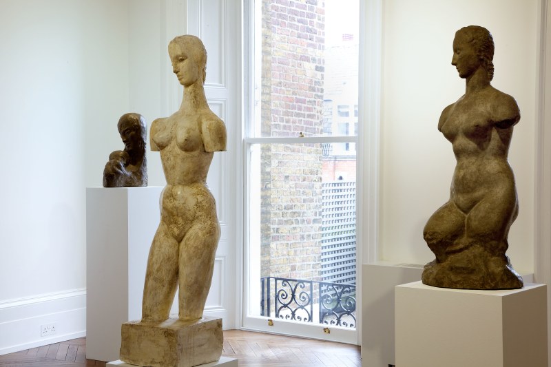 WILHELM LEHMBRUCK Sculpture and Works on Paper 21 March through 25 May 2013 MAYFAIR, LONDON, Installation View 8