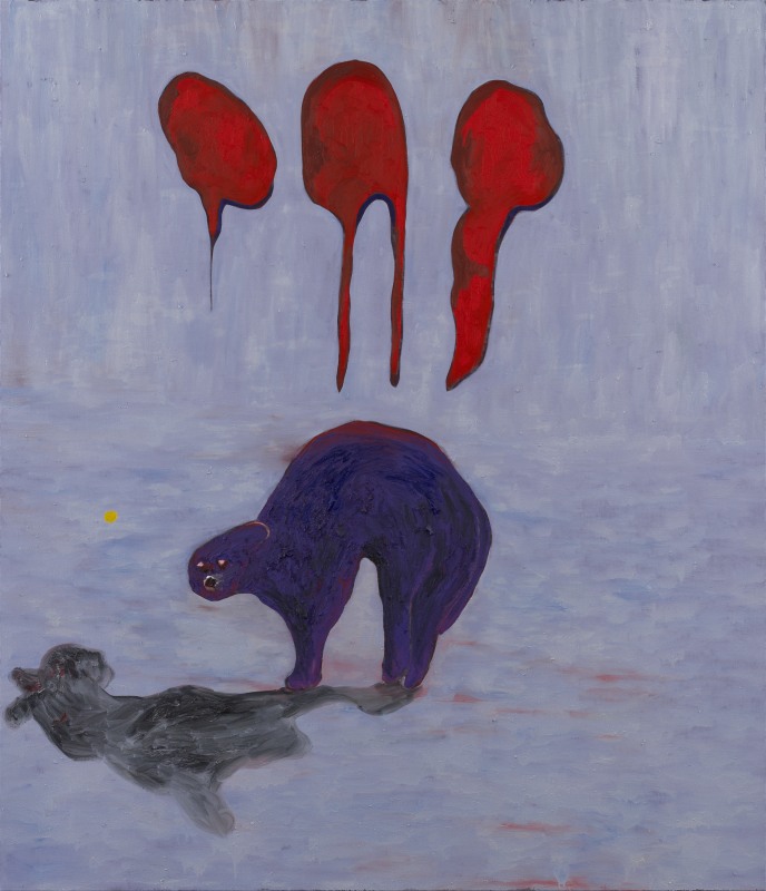 Florian Krewer, “blood moon”, 2025