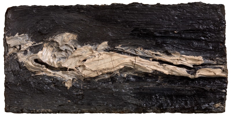 Frank Auerbach, “Nude on a Bed”, ca. 1961-1962