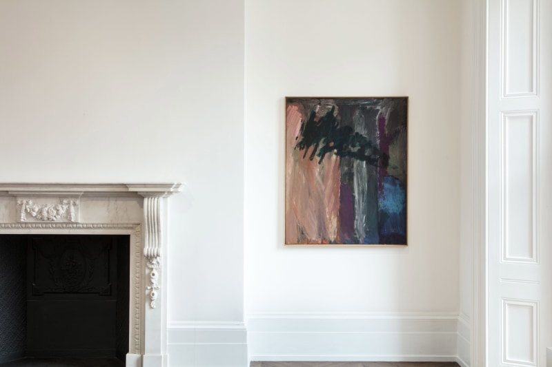 Per Kirkeby, Paintings and Bronzes from the 1980s, London, 2017, Installation Image 8