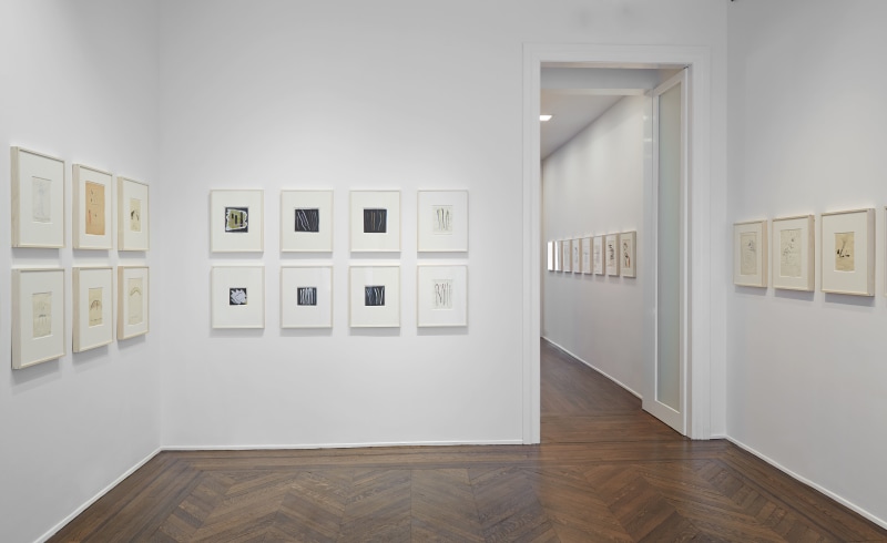 Sigmar Polke, Early Works on Paper, New York, 2014, Installation Image 14