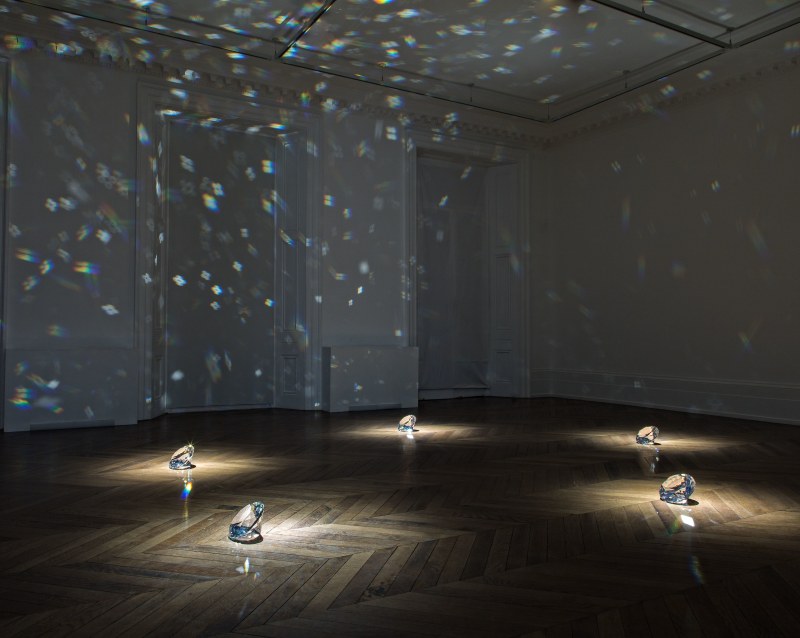 JAMES LEE BYARS, The Diamond Floor, London, 2015, Installation Image 4