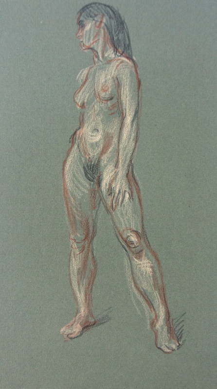 &ldquo;Standing Female Nude&rdquo;, ca. 1970-1979