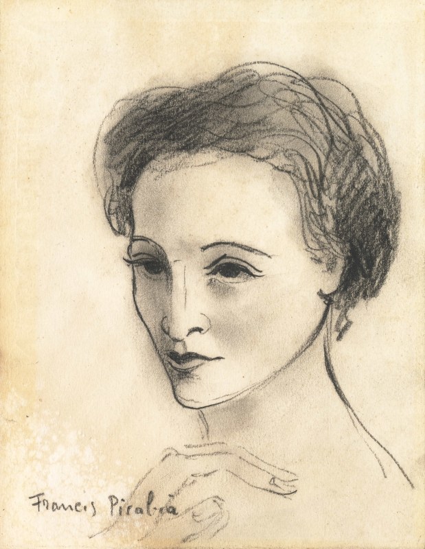 Francis Picabia, “Untitled (Portrait de femme)”, ca. 1941-1943