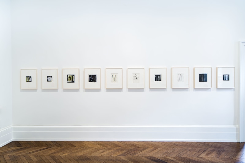 Sigmar Polke, Early Works on Paper, London, 2015, Installation Image 12