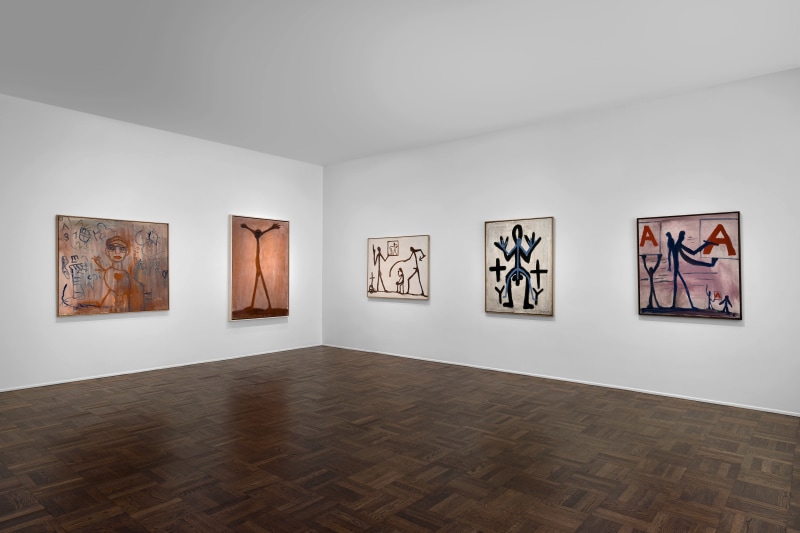 A.R. PENCK Early Works 9 June through 2 September 2016 UPPER EAST SIDE, NEW YORK, Installation View 2