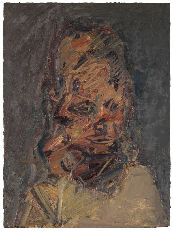 Frank Auerbach, “Head of Catherine Lampert”, 1998