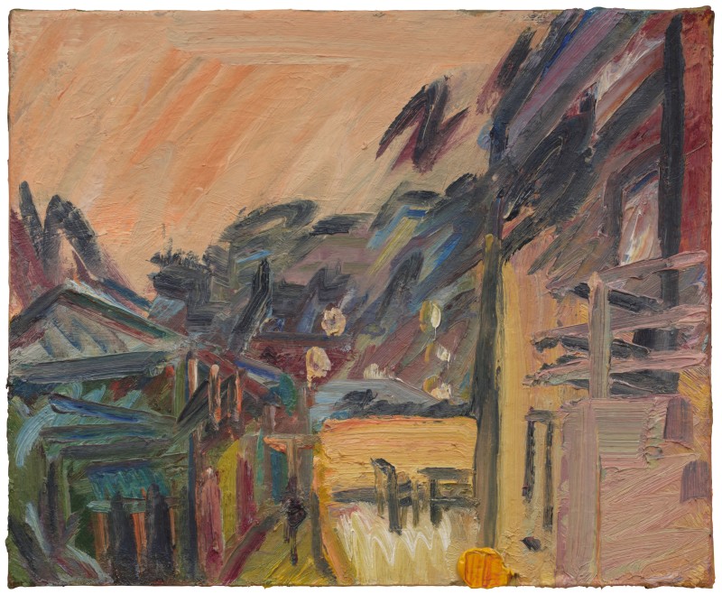 Frank Auerbach, “The Studios IV”, 1995