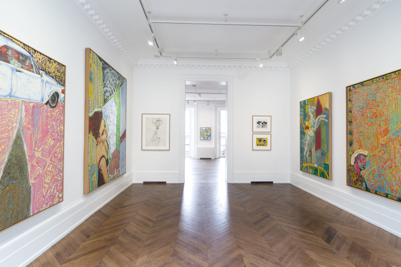 Peter Doig, Early Works, London, 2014, Installation Image 3