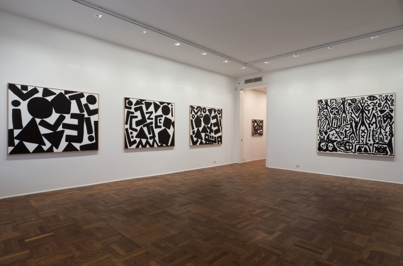 A.R. Penck, New System Paintings, 2009, Michael Werner New York Image 4