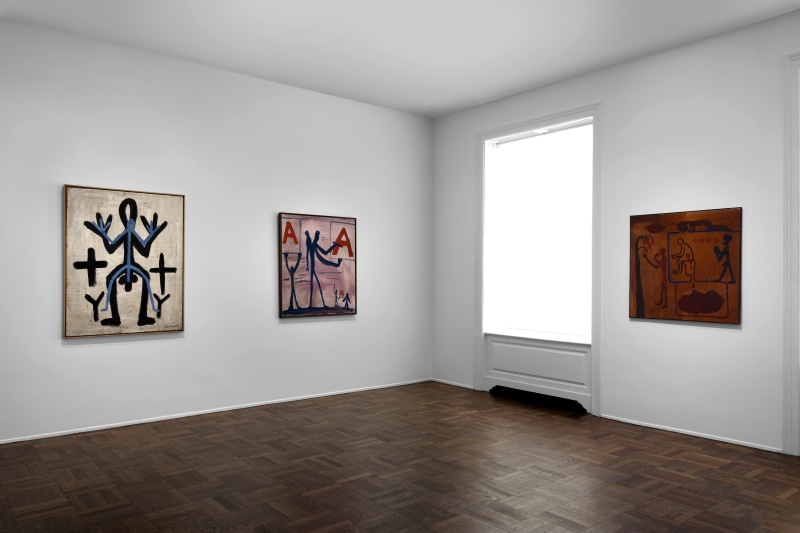 A.R. PENCK Early Works 9 June through 2 September 2016 UPPER EAST SIDE, NEW YORK, Installation View 4