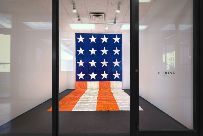 James Lee Byars, The American Flag, New York, 2017, Installation Image 1