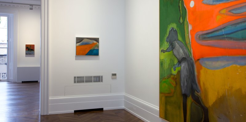 PETER DOIG, New Paintings, London, 2012, Installation Image 4
