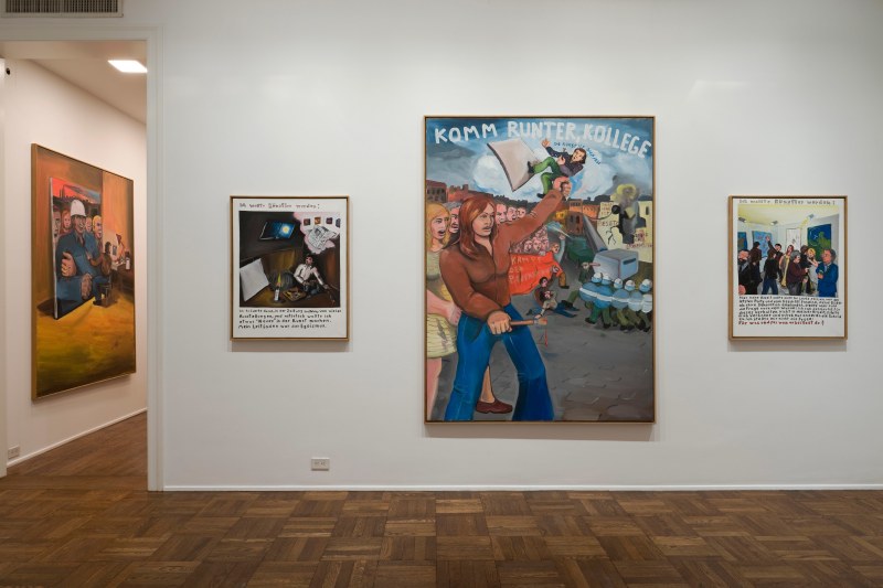 J&Ouml;RG IMMENDORFF, Maoist Paintings - The Early Seventies, 2009, Michael Werner New York Image 1