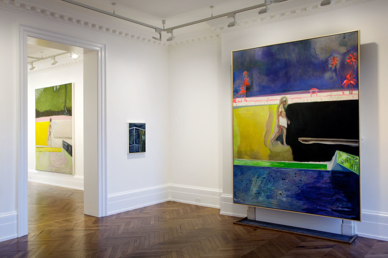 PETER DOIG, New Paintings, London, 2012, Installation Image 7