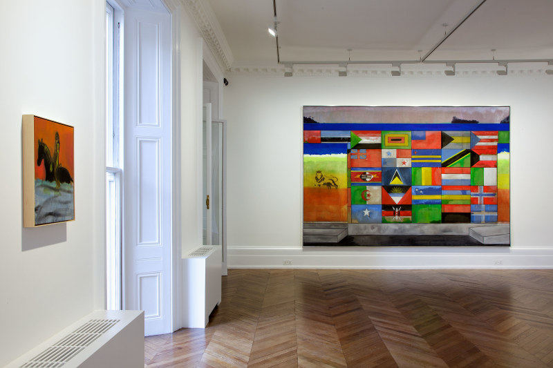 PETER DOIG, New Paintings, London, 2012, Installation Image 9