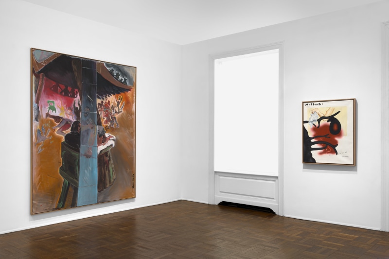 J&Ouml;RG IMMENDORFF Questions from a Painter Who Reads 21 February through 13 April 2019 UPPER EAST SIDE, NEW YORK, Installation View 4