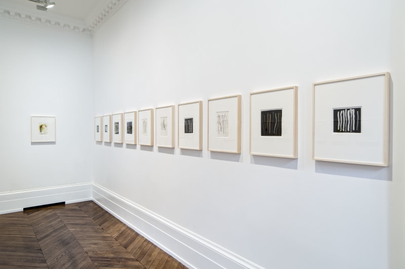Sigmar Polke, Early Works on Paper, London, 2015, Installation Image 13