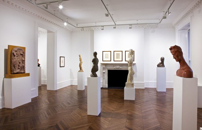 WILHELM LEHMBRUCK Sculpture and Works on Paper 21 March through 25 May 2013 MAYFAIR, LONDON, Installation View 12