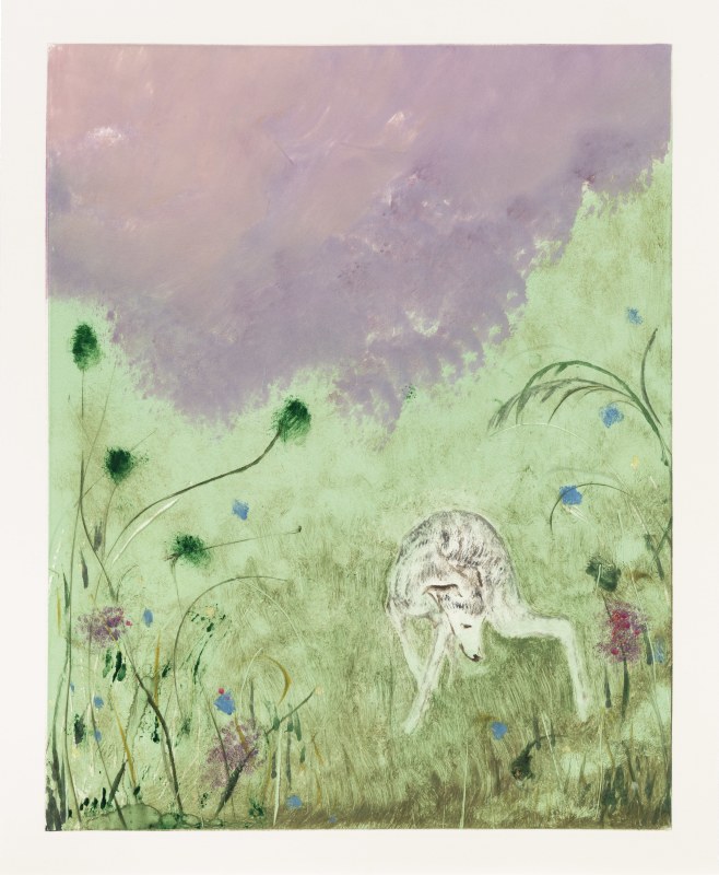Sanya Kantarovsky, “Hera in the Grass II”, 2025