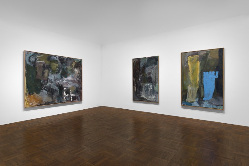 PER KIRKEBY, Paintings and Bronzes from the 1980s, New York, 2018, Installation Image 1